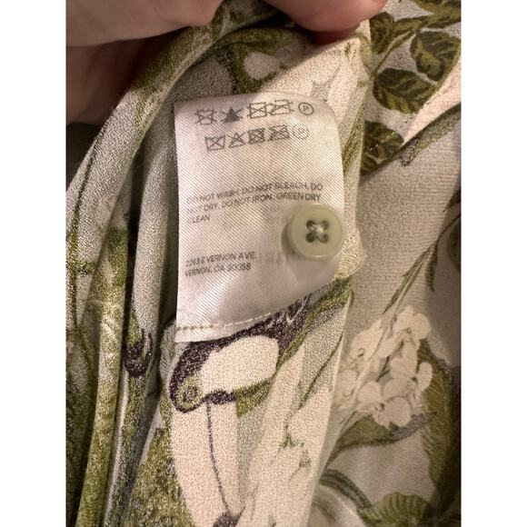 Reformation Rare Tropical Bird-Print Maxi Dress Size 8 Wedding Vacay GardenParty - Picture 11 of 11